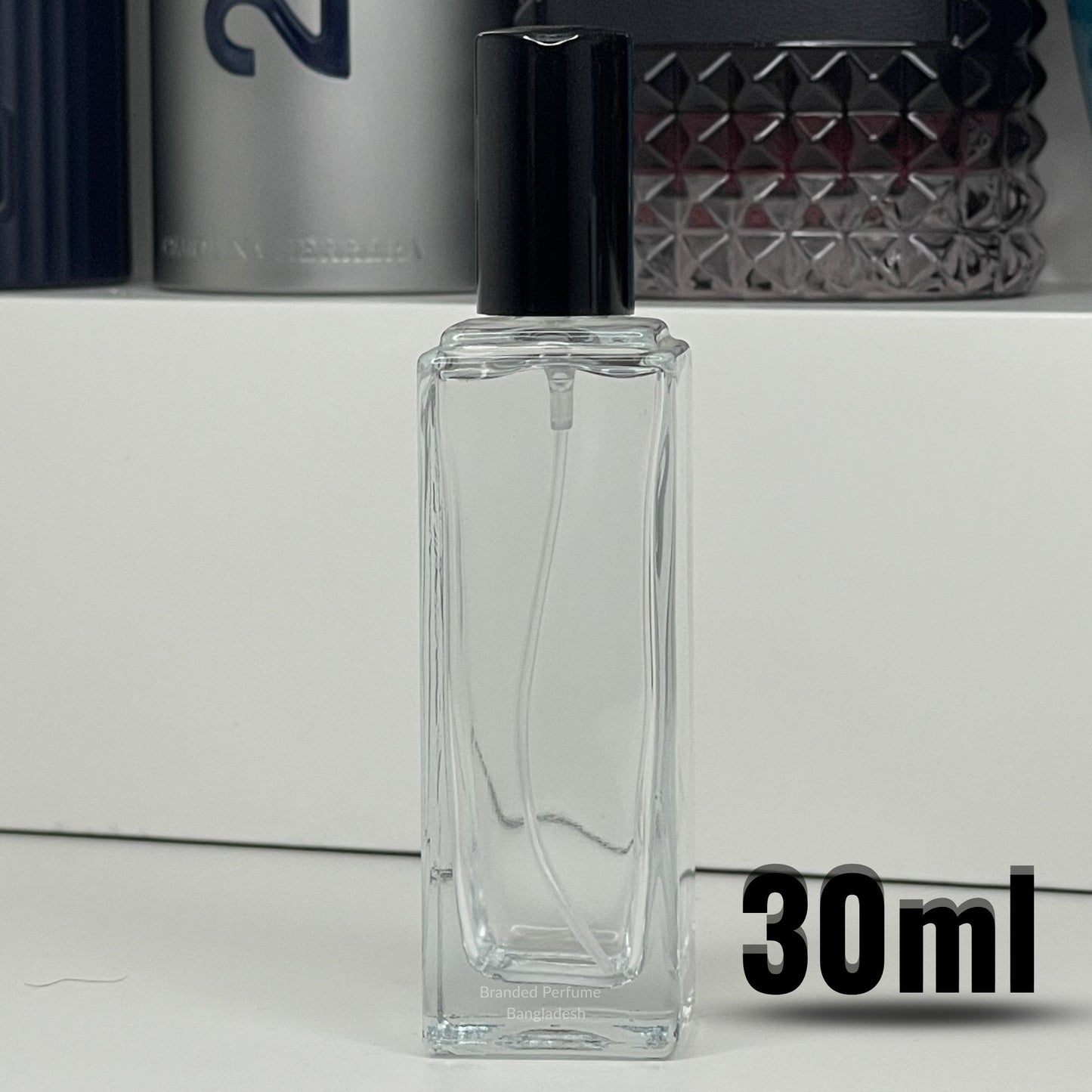 30ml large glass perfume decant spray bottle - Branded Perfumes BD