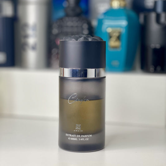 Ahmed Al Maghribi Cinder smoky and dark perfume decant - Branded Perfumes BD