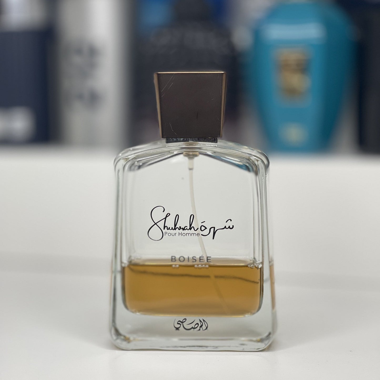 Rasasi Shuhrah Boise woody fragrance decant - Branded Perfumes BD